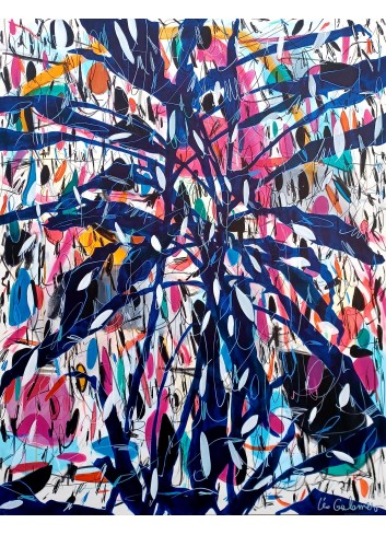 Abstrait sans titre 3 peintre de Léo Galamez