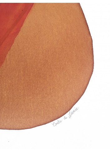 Abstrait layers of instant de Carla De Leenie signature