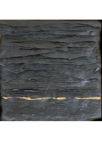 Abstrait noir lueur 2 de Clara Kint