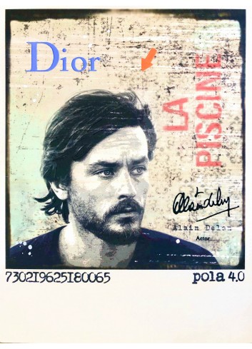 Alain Delon n°1/8 Pola 4.0