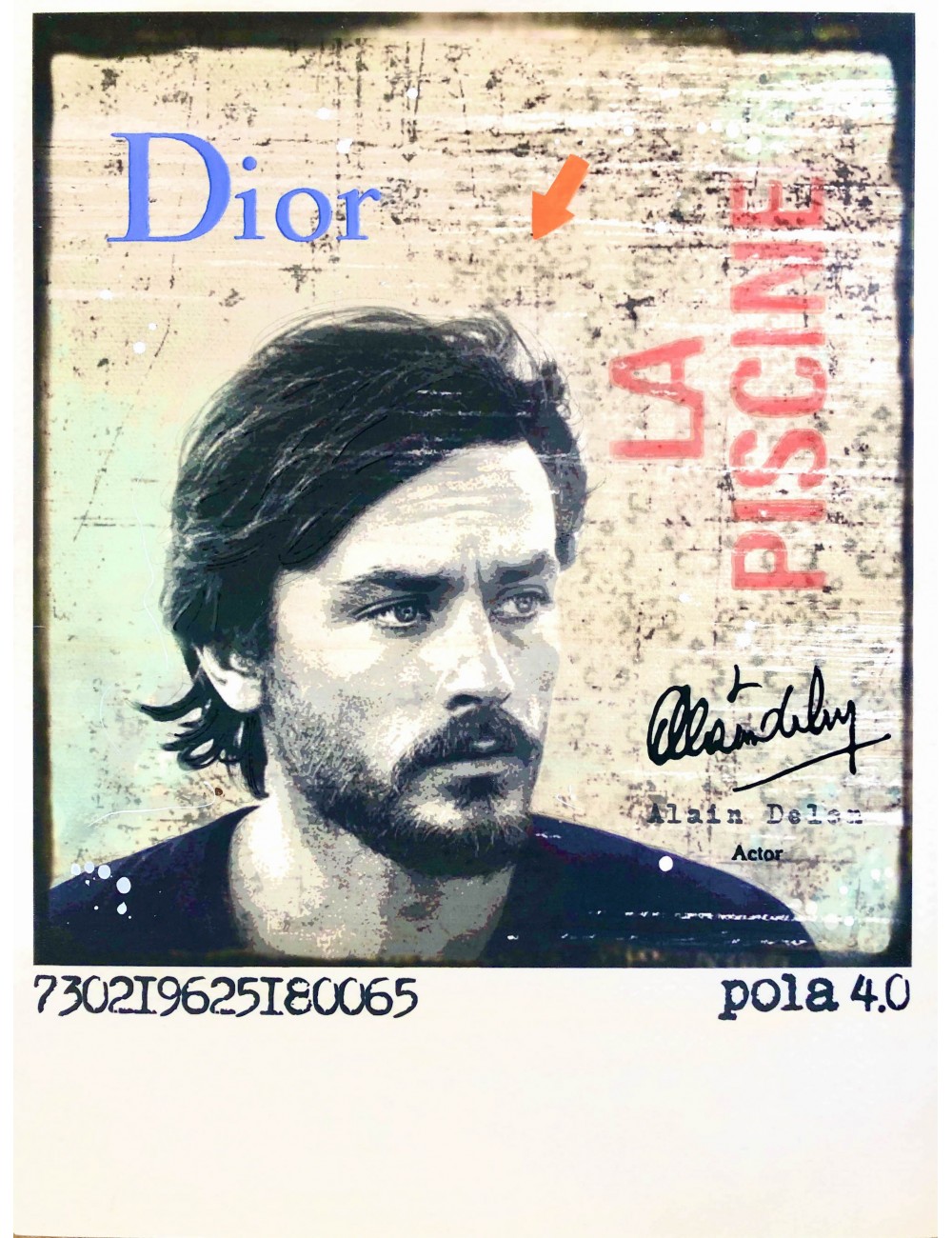 Alain Delon n°1/8 Pola 4.0