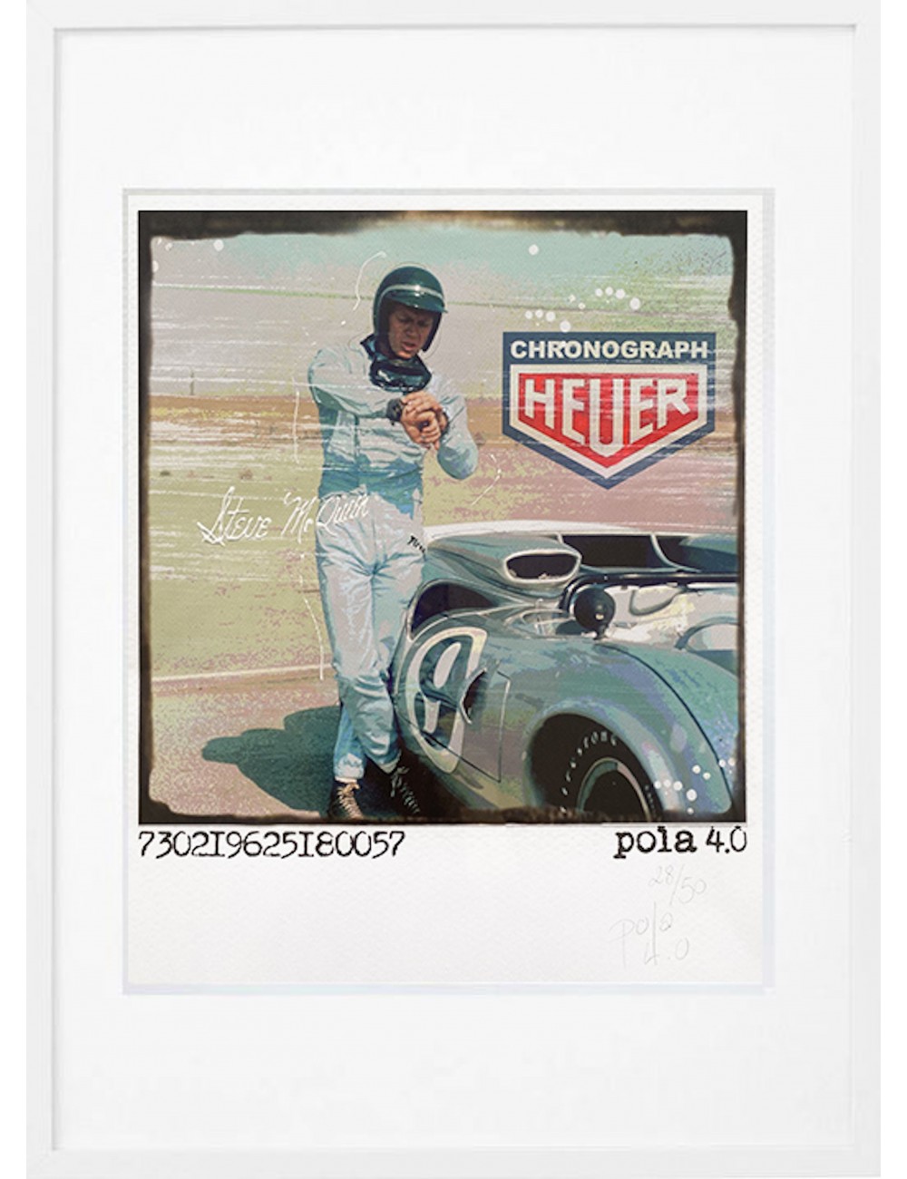 Steve McQueen 180057 n°28/50 Pola 4.0